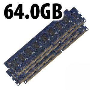 (*) 64.0GB (4 x 16GB) Apple Factory Original PC3-14900 1866MHz DDR3 ECC-R 240-Pin DIMM Memory Upgrade Kit