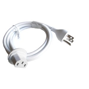 Apple Service Part: P/N 923-0285 1.8M (72") Apple Genuine Power Cord for iMac (2012 - 2020) and iMac Pro (2017) - White