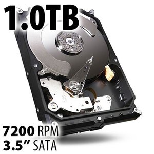 (*) 1.0TB Apple Genuine 3.5-inch SATA 7200RPM Hard Drive from 27-inch iMac 2017 - 2019