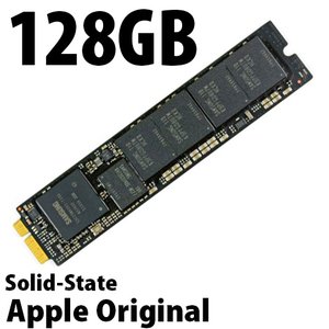 (*) 128GB Apple Factory Original Solid-State Drive for Select 2013 and Later Mac Models