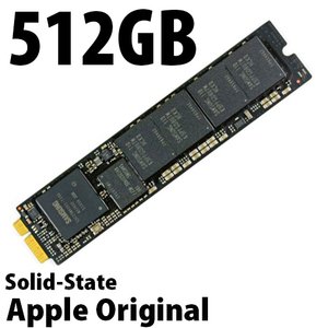 (*) 512GB Apple Factory Original Solid-State Drive for Select 2013 and Later Mac Models