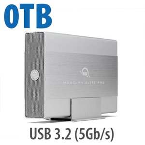 (*) OWC Mercury Elite Pro External Storage Enclosure with USB 3.2 (5Gb/s)