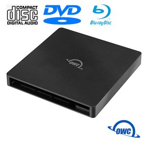 OWC Slim 6X Super-Multi Blu-ray/DVD/CD Burner/Reader External Optical Drive with M-DISC Support